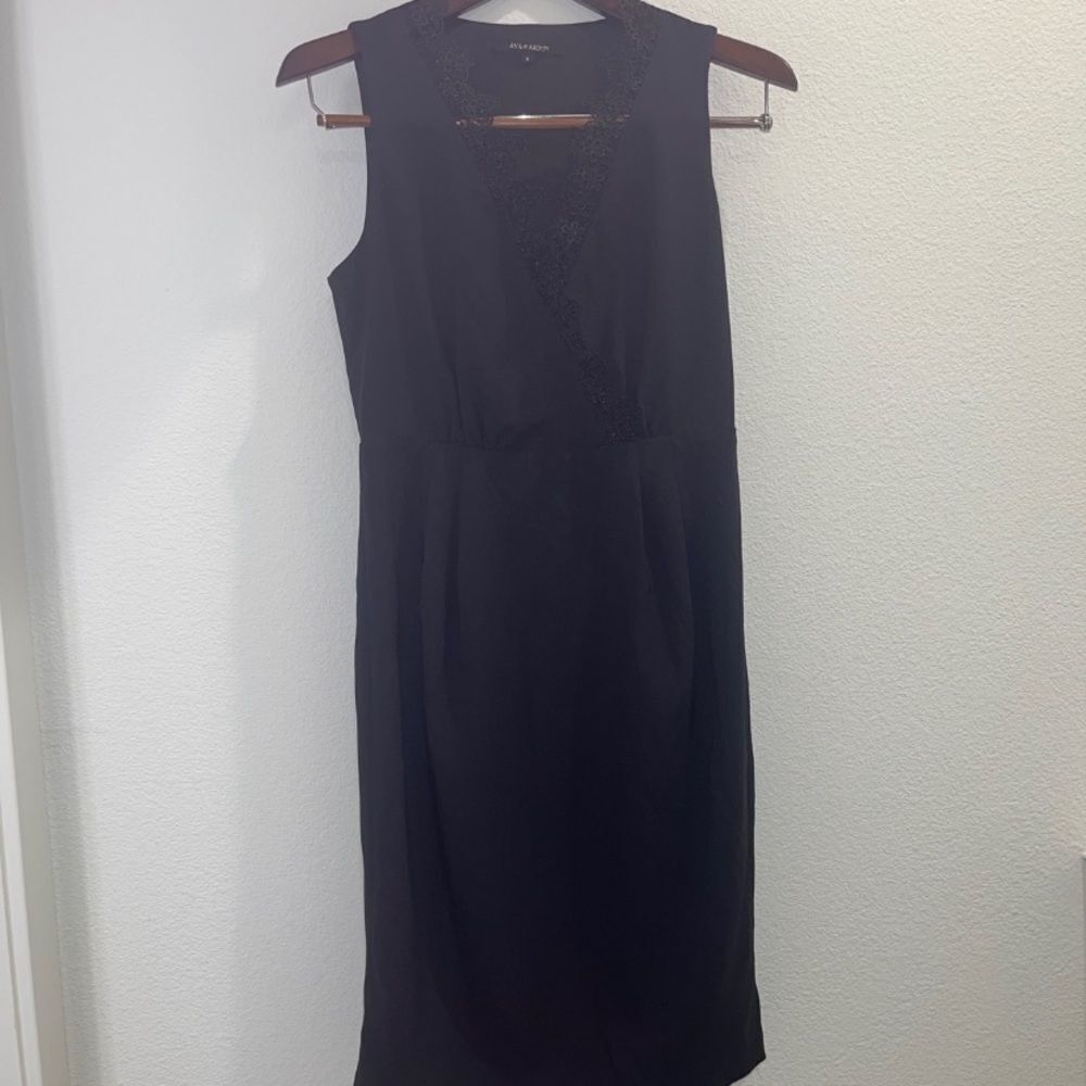 New Ava & aiden black midi dress 6